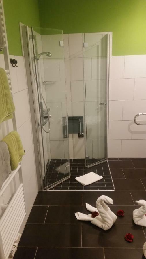 Pension Am Dorfanger Hohennauen Bagian luar foto