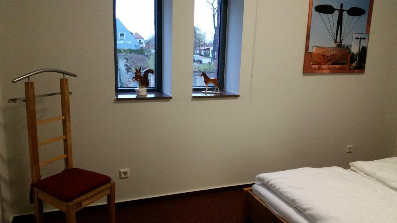 Pension Am Dorfanger Hohennauen Bagian luar foto