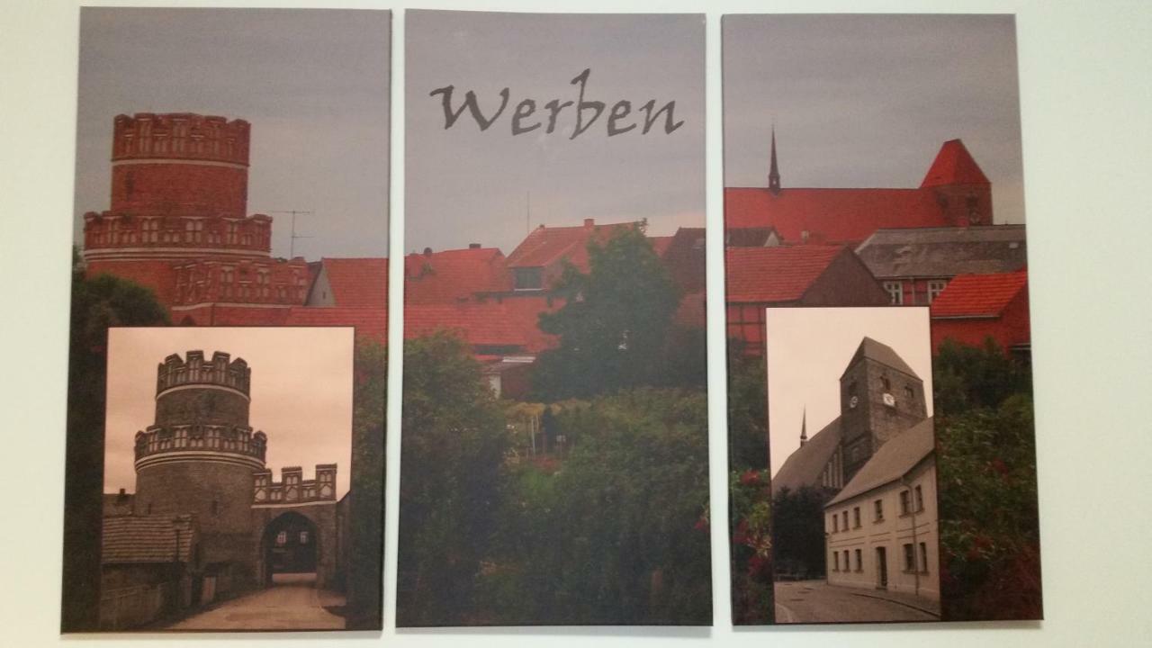 Pension Am Dorfanger Hohennauen Bagian luar foto